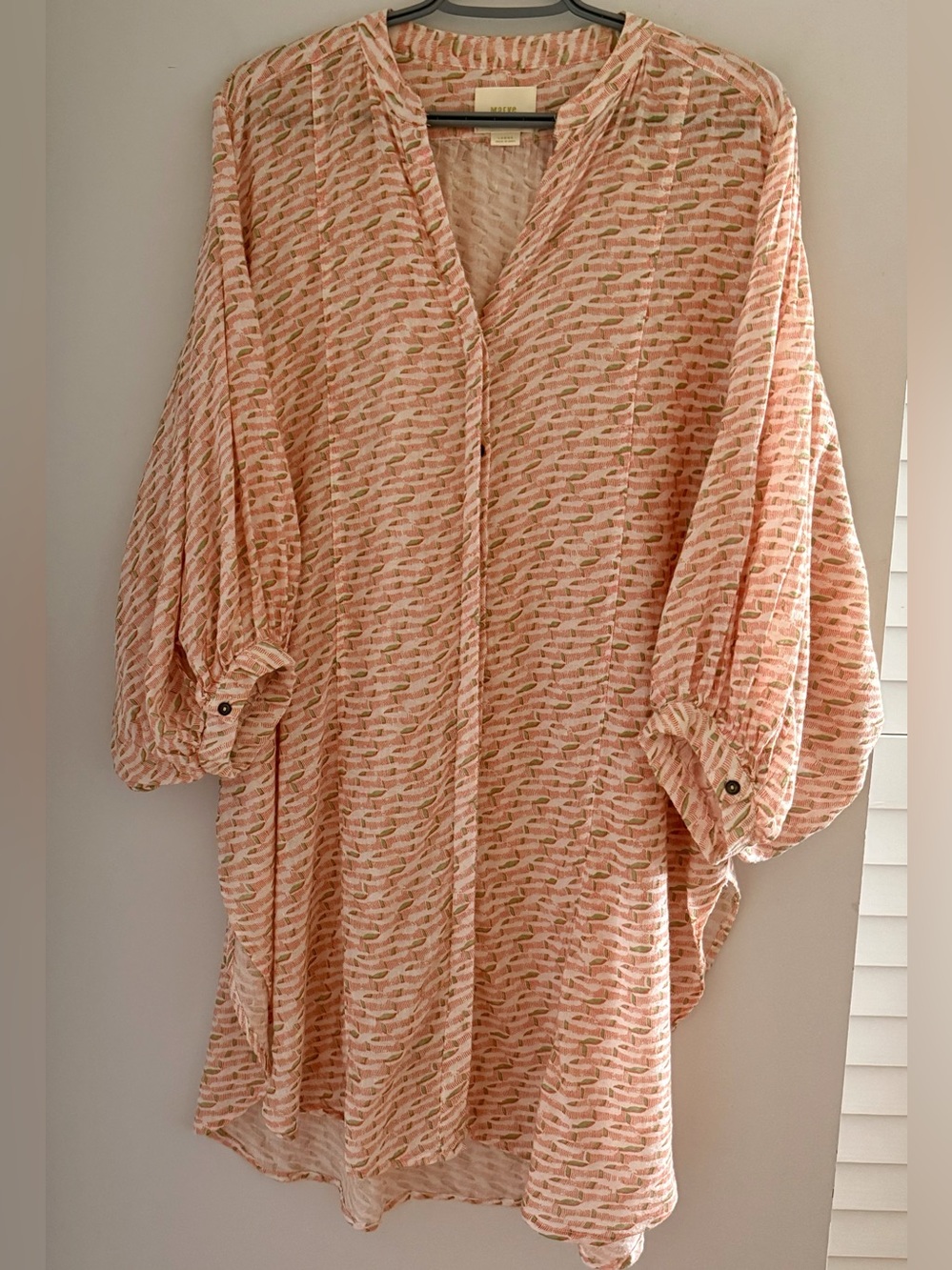 Anthropologie Maeve Yarn-Dyed Tunic L